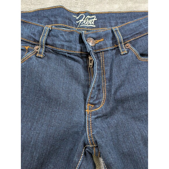 Old Navy The Flirt Jeans Women's 4 Petite Blue Denim Skinny Low Rise - Picture 5 of 11